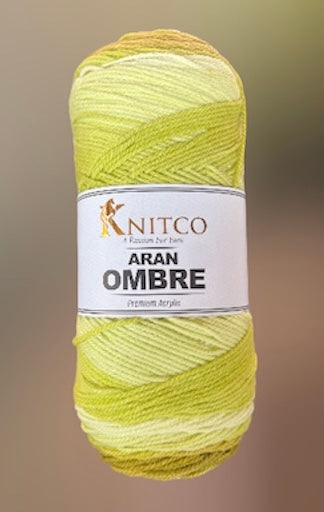 Knitco Aran Ombré Premium Acrylic Yarn