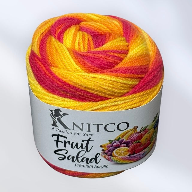 Knitco Fruit Salad Premium Acrylic Yarn