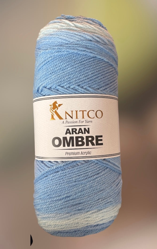 Knitco Aran Ombré Premium Acrylic Yarn