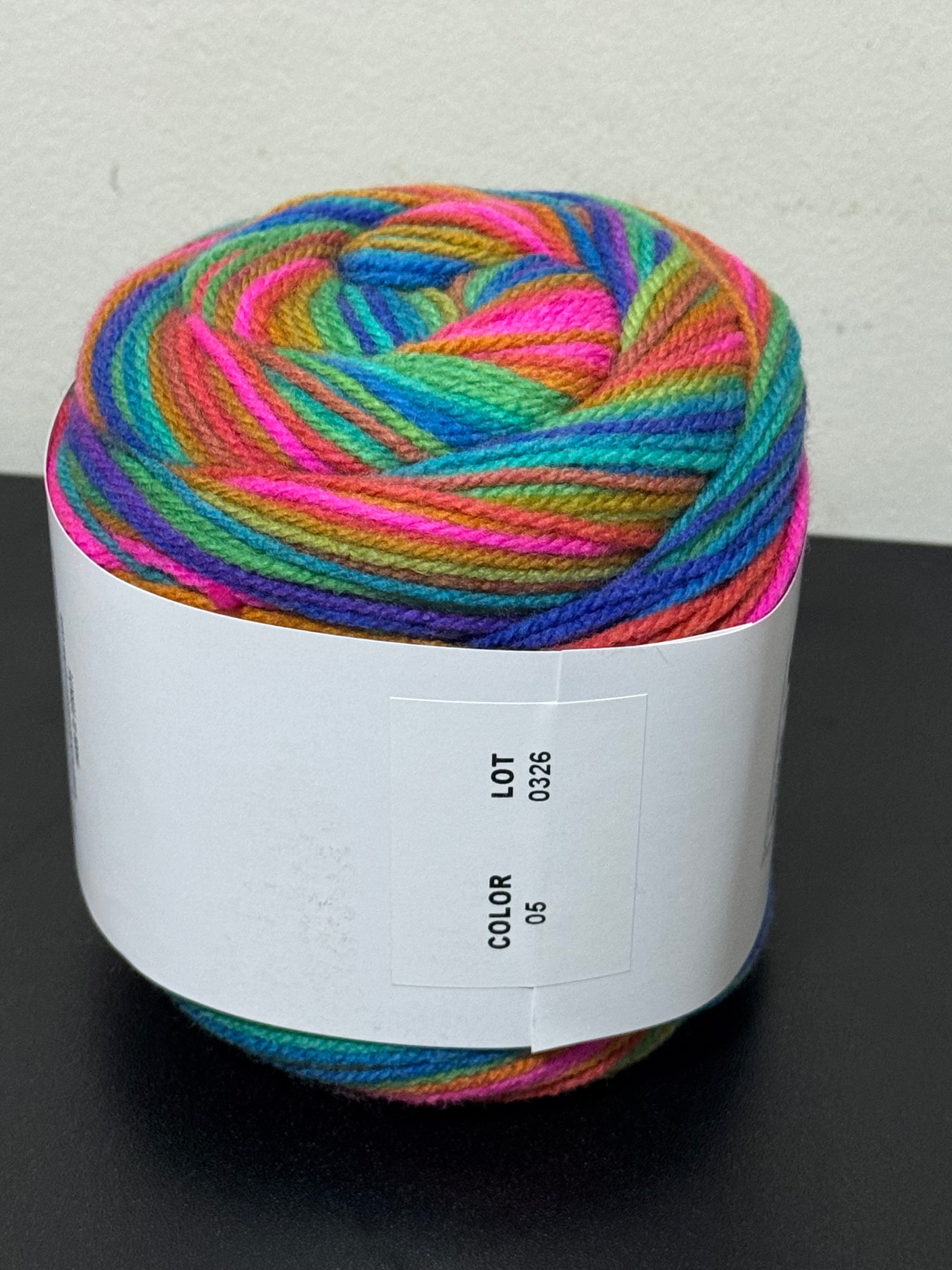 Knitco Fruit Salad Premium Acrylic Yarn