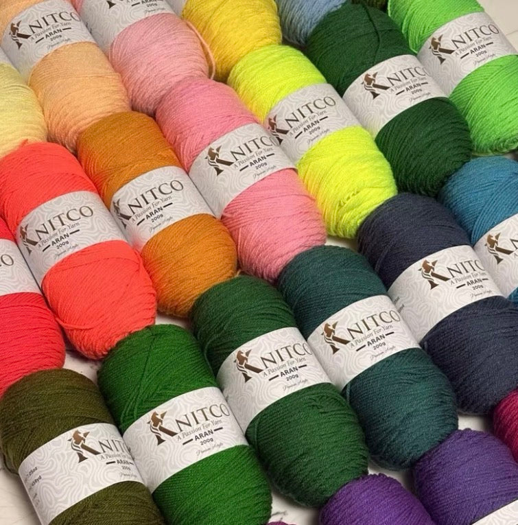 Knitco Aran Premium Acrylic Yarn