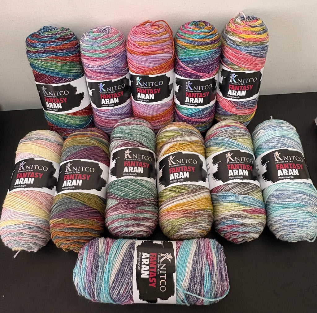 Knitco Fantasy Aran Premium Acrylic Yarn