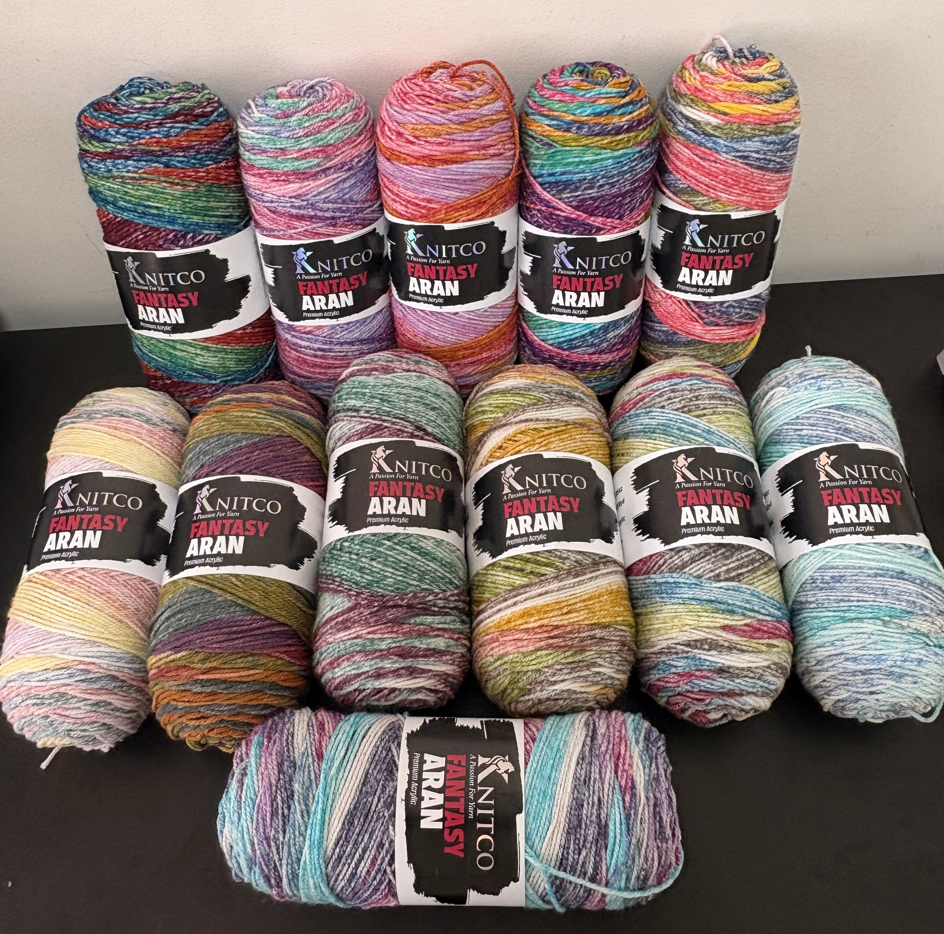 Knitco Fantasy Aran Premium Acrylic Yarn