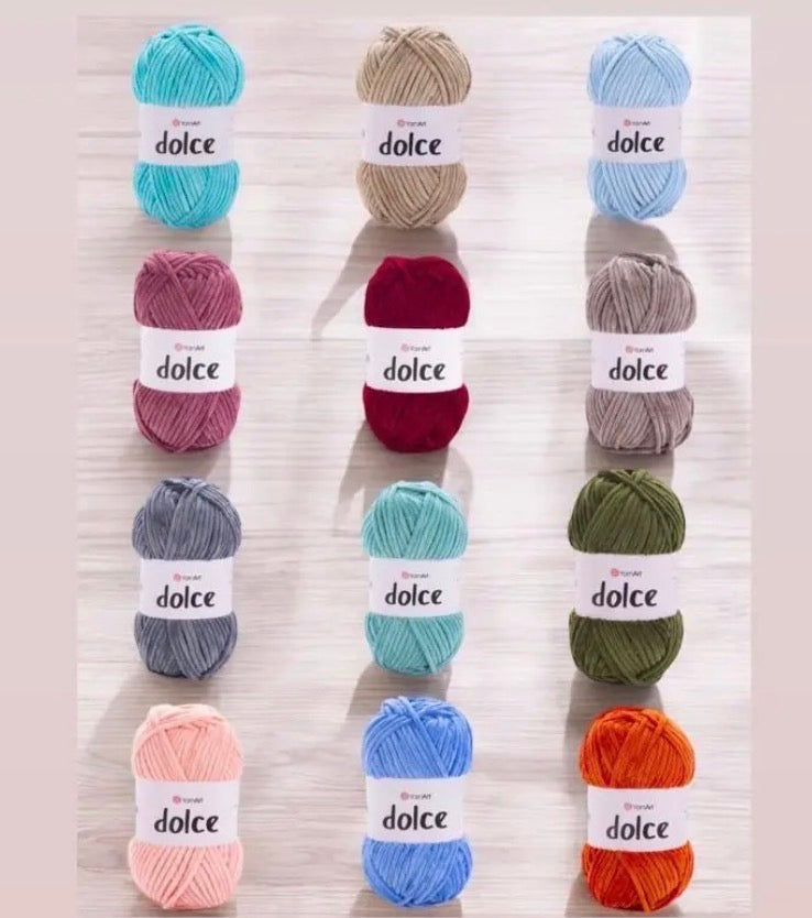 YarnArt Dolce Chenille Yarn