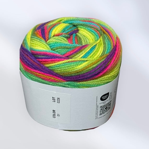 Knitco Fruit Salad Premium Acrylic Yarn