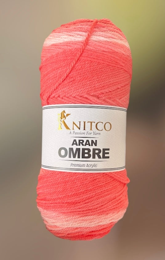 Knitco Aran Ombré Premium Acrylic Yarn