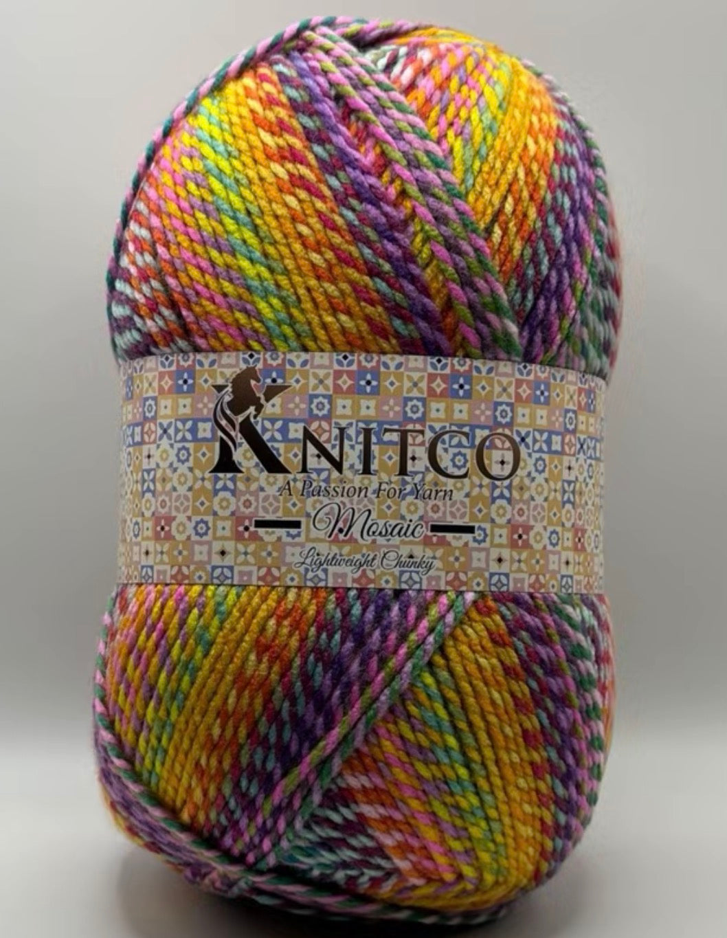 Knitco Mosaic Lightweight Chunky Yarn