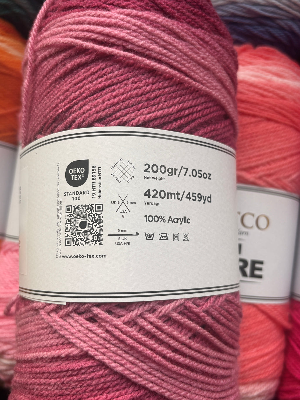 Knitco Aran Ombré Premium Acrylic Yarn