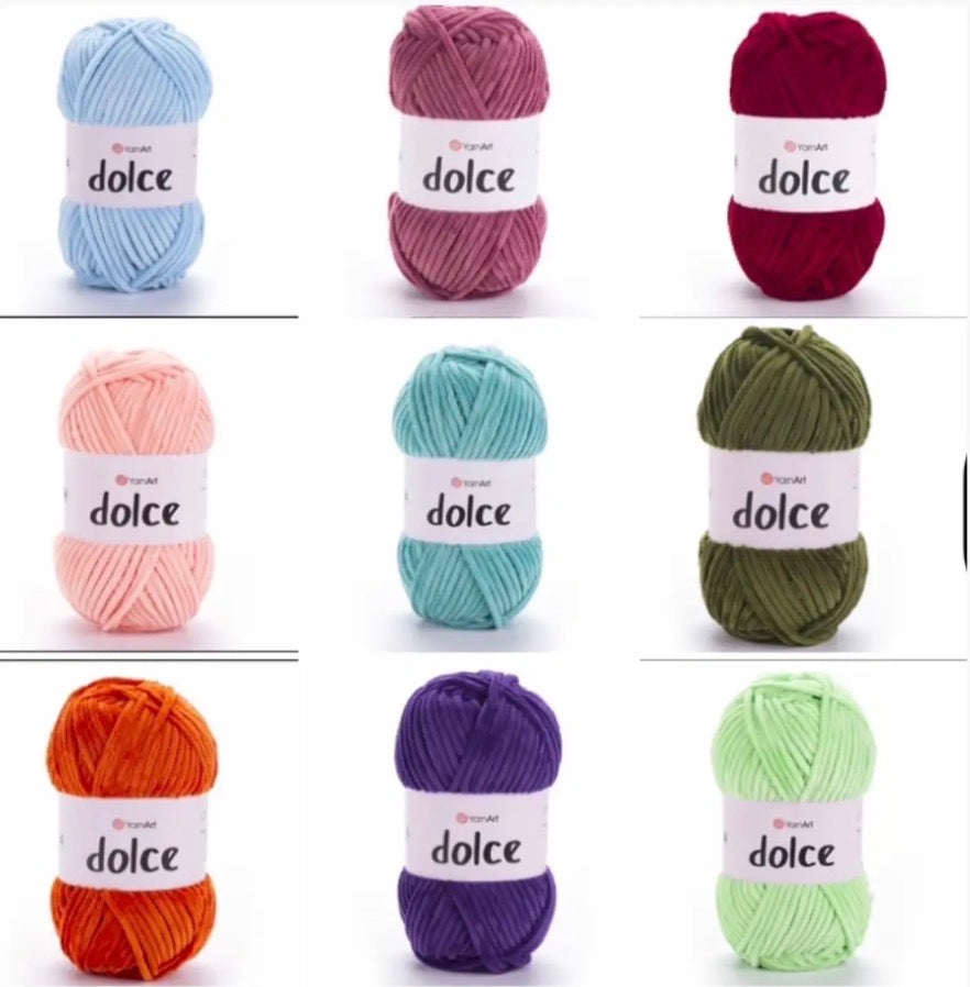 YarnArt Dolce Chenille Yarn