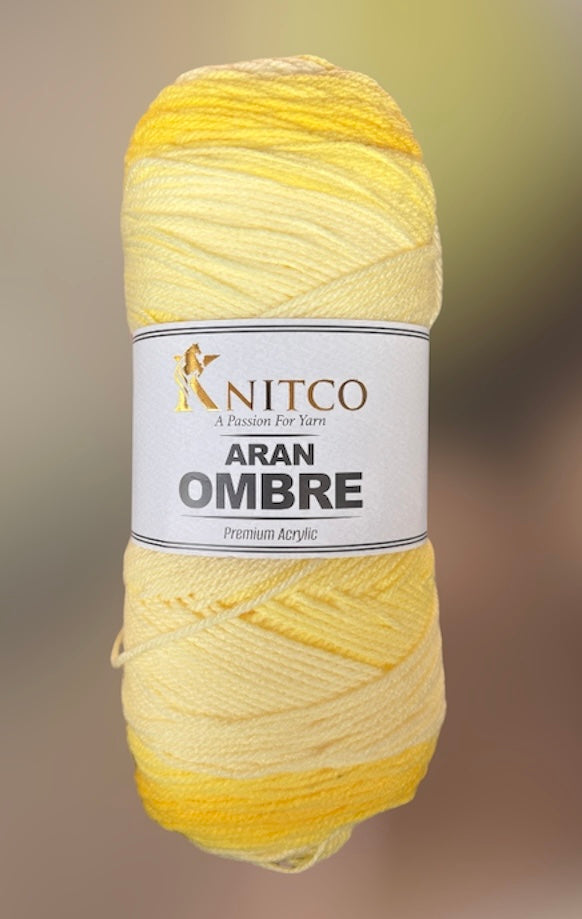 Knitco Aran Ombré Premium Acrylic Yarn