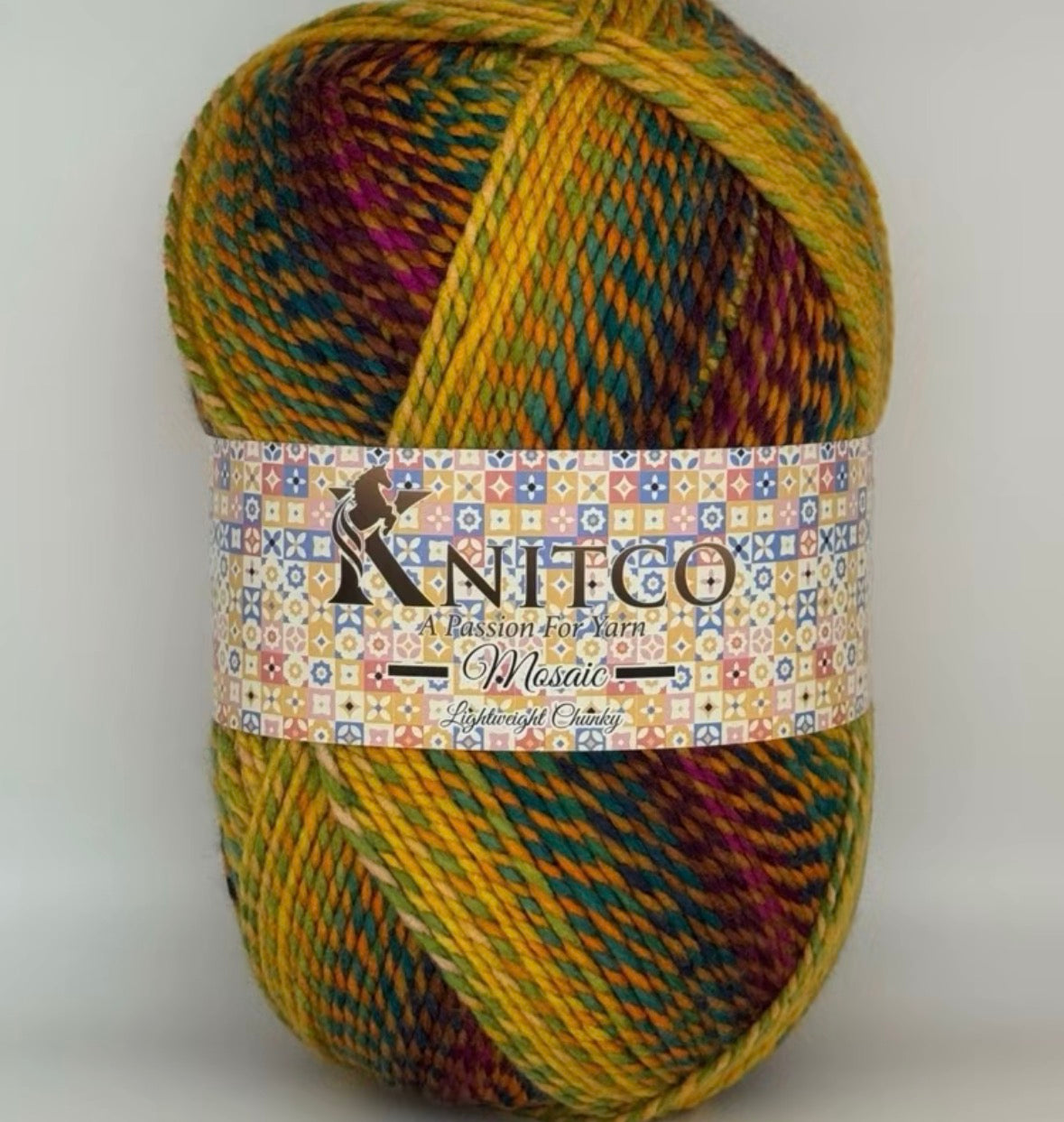 Knitco Mosaic Lightweight Chunky Yarn