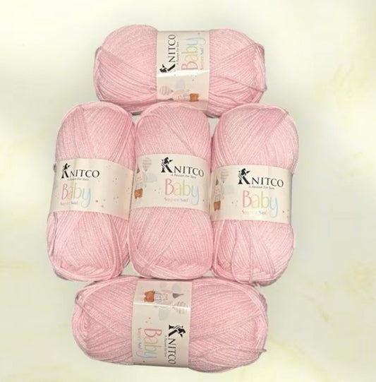 Baby Soft Yarn (Pink)