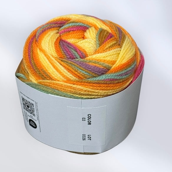 Knitco Fruit Salad Premium Acrylic Yarn