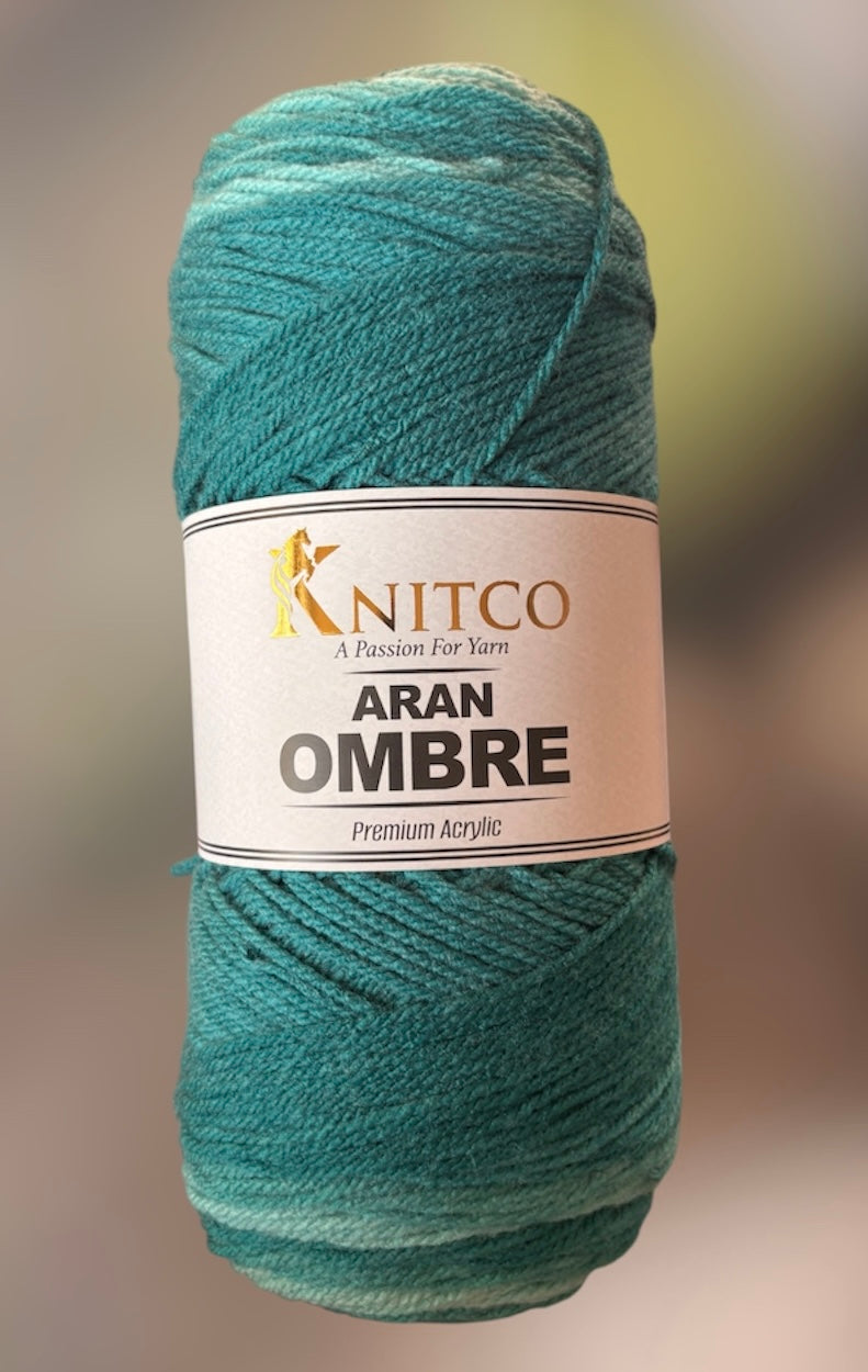 Knitco Aran Ombré Premium Acrylic Yarn