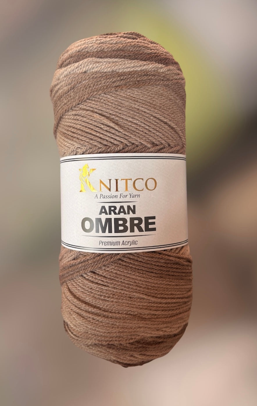 Knitco Aran Ombré Premium Acrylic Yarn