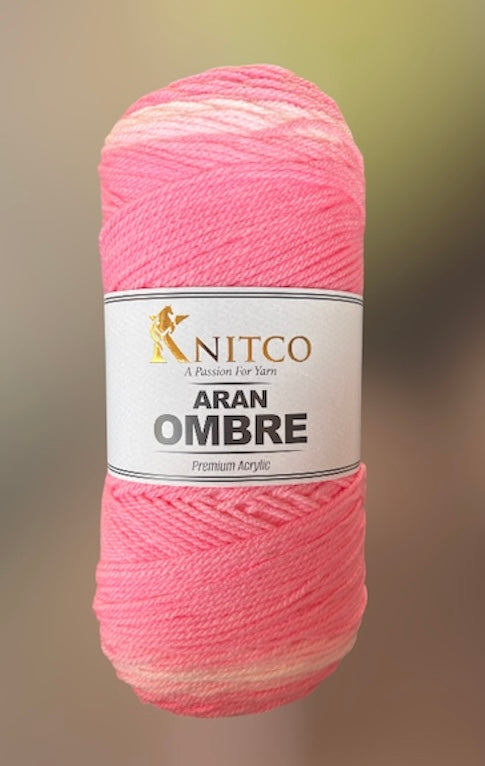 Knitco Aran Ombré Premium Acrylic Yarn