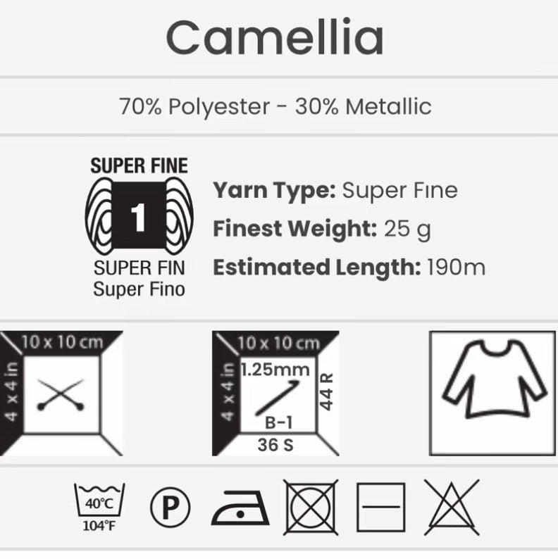 YarnArt Camellia Lace Yarn
