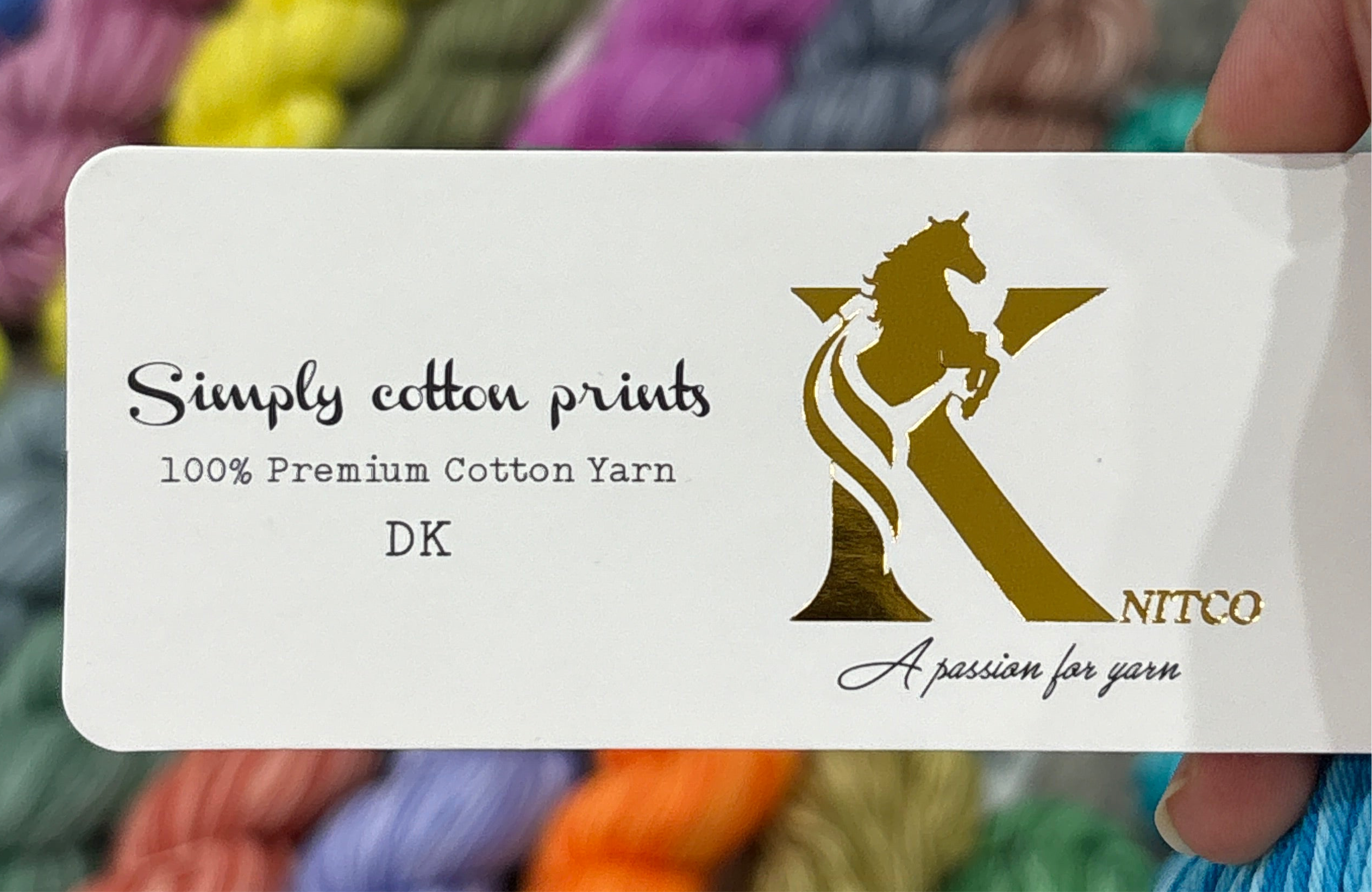 Knitco Simply Cotton Prints Hanks