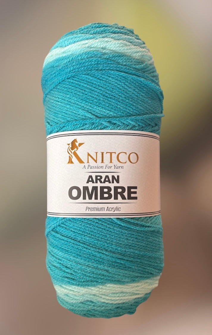 Knitco Aran Ombré Premium Acrylic Yarn