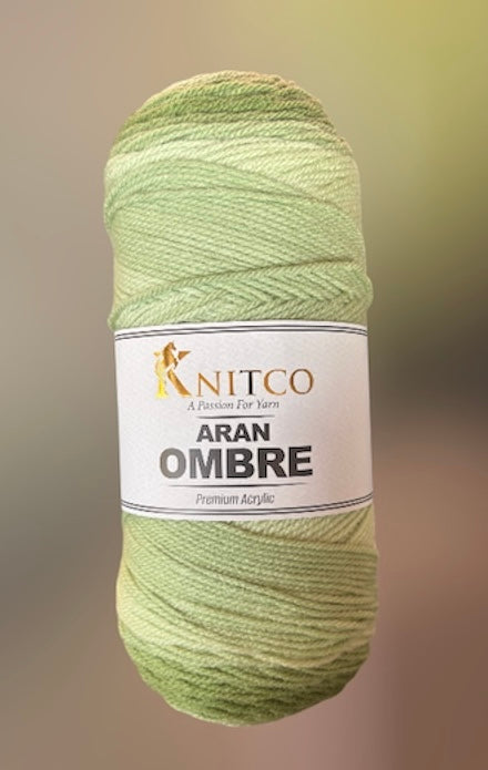 Knitco Aran Ombré Premium Acrylic Yarn