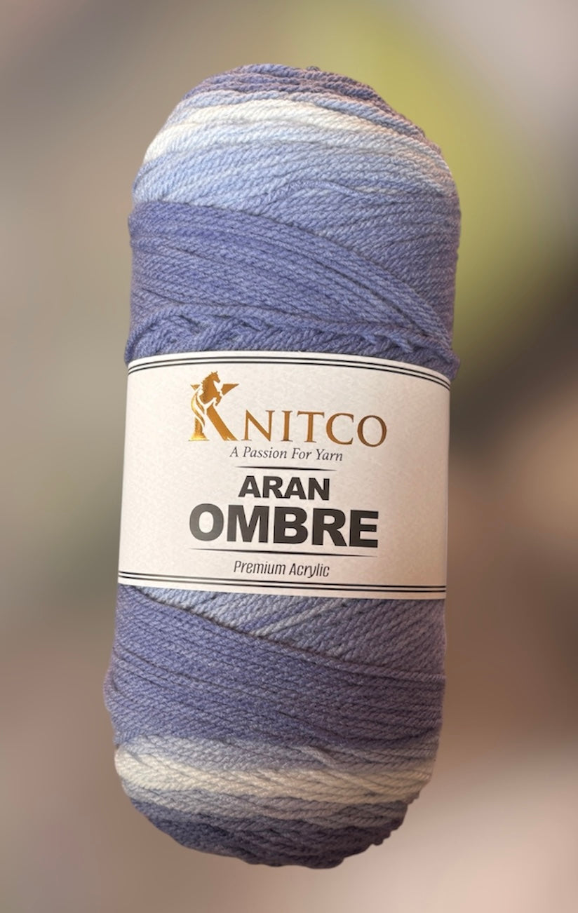 Knitco Aran Ombré Premium Acrylic Yarn