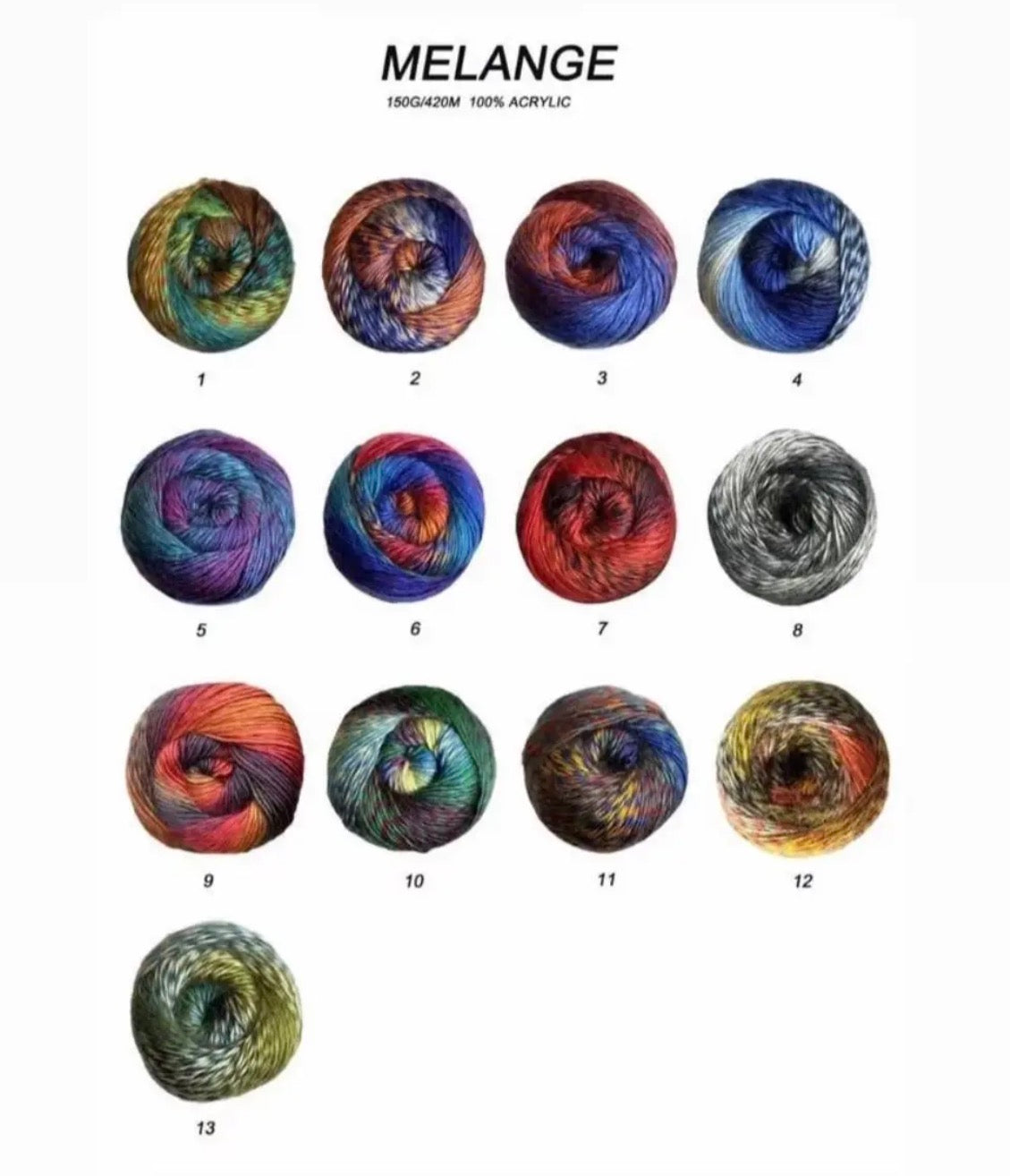 Melange DK Yarn