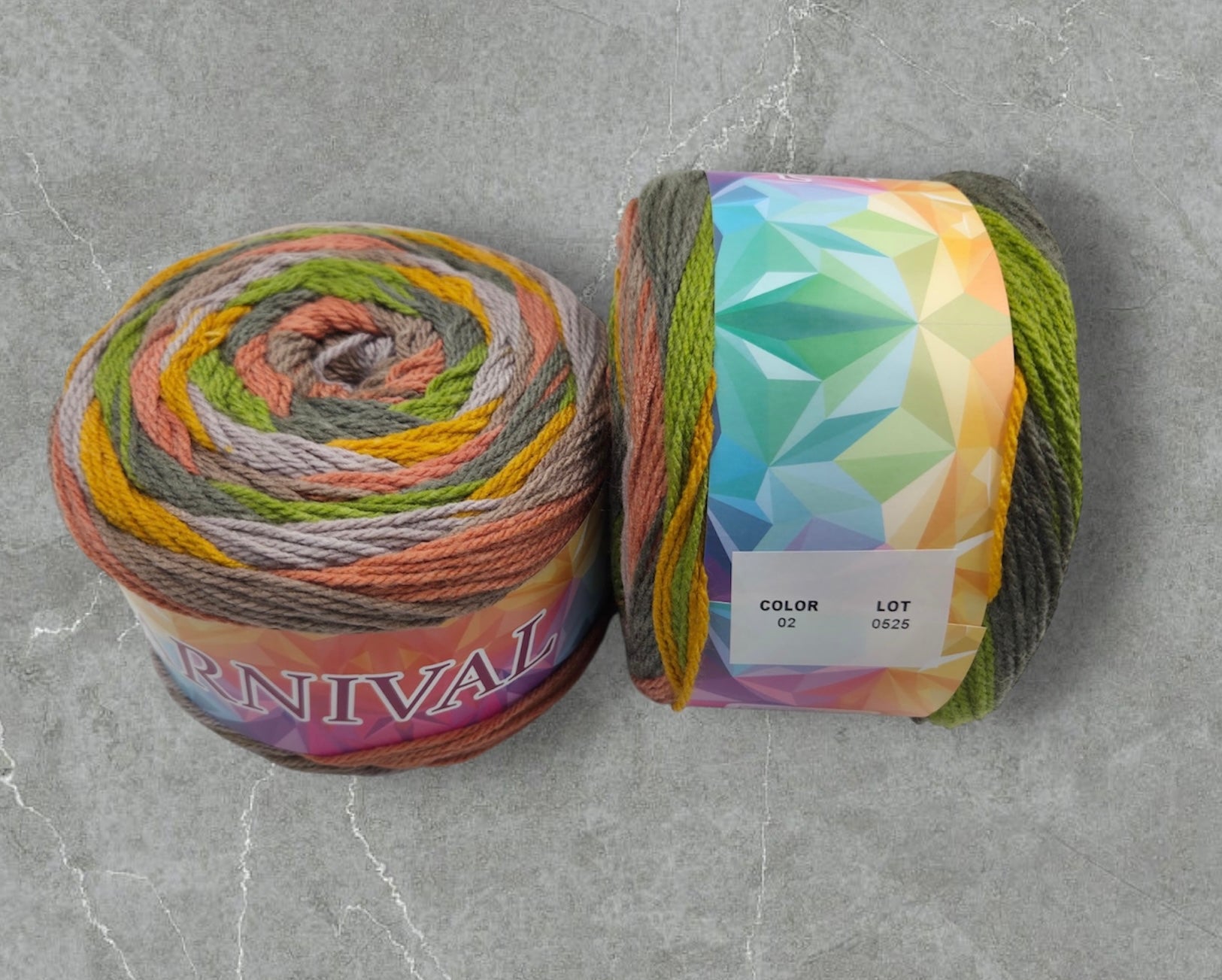 Knitco Carnival Aran cake