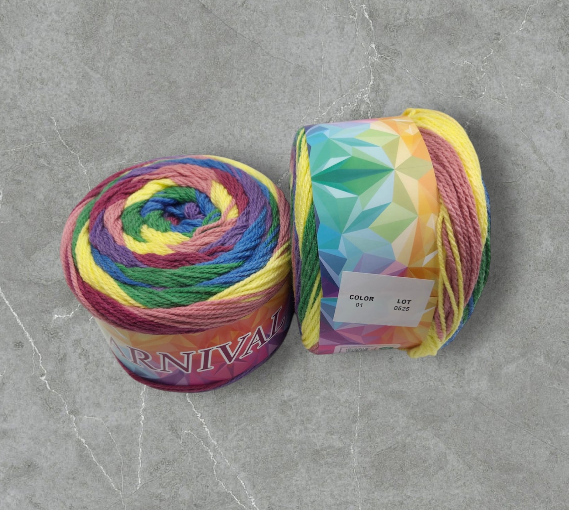 Knitco Carnival Aran cake