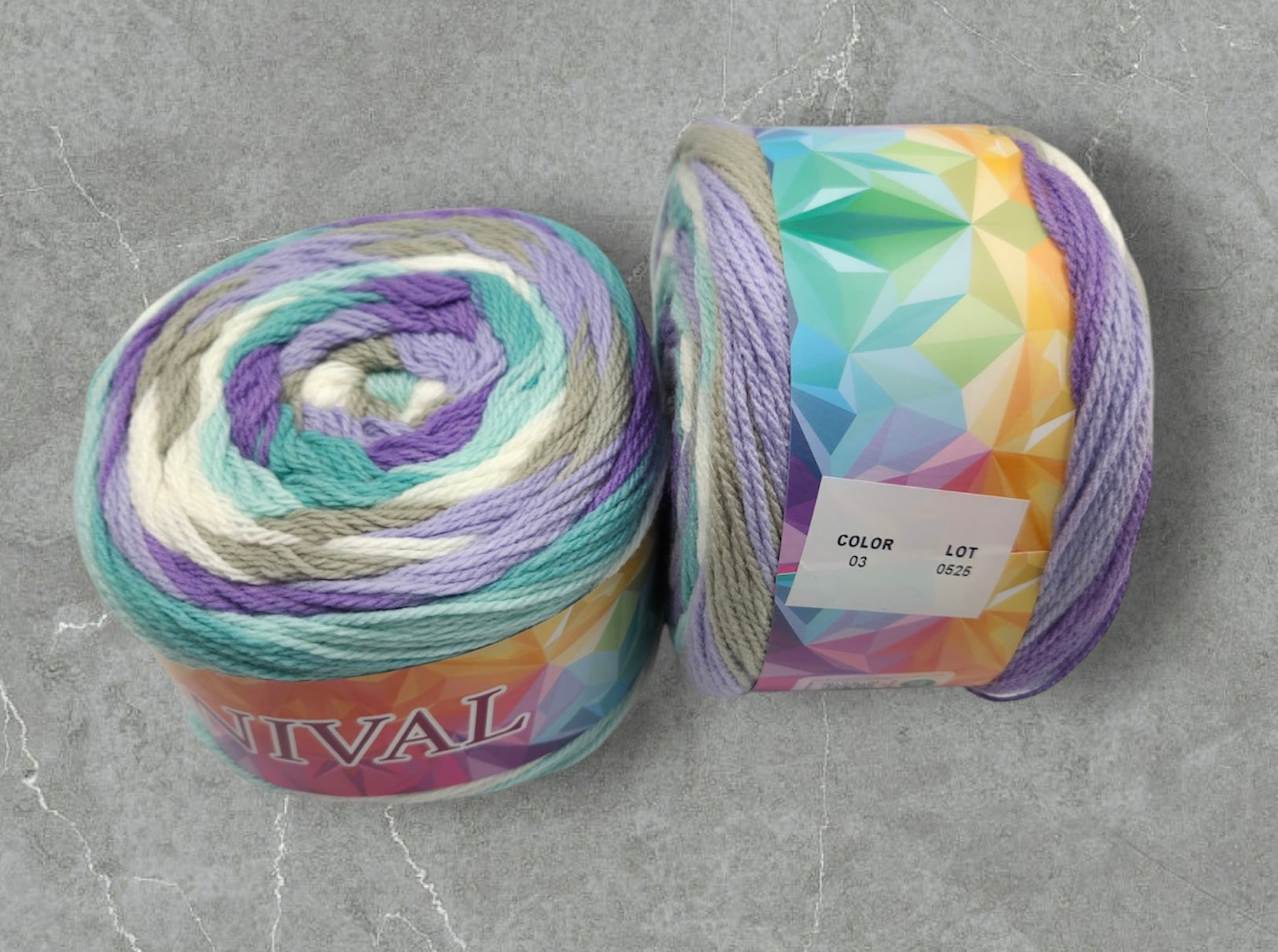 Knitco Carnival Aran cake