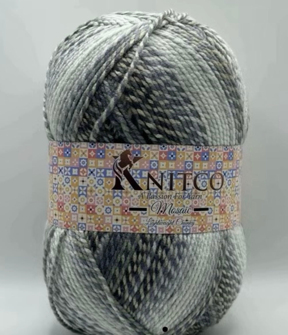Knitco Mosaic Lightweight Chunky Yarn