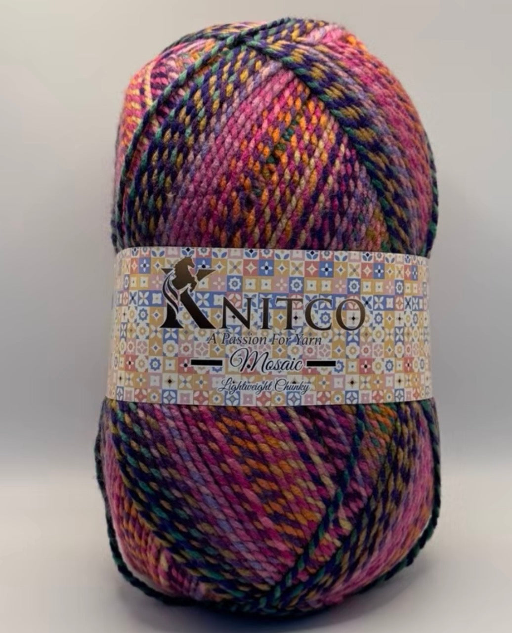 Knitco Mosaic Lightweight Chunky Yarn