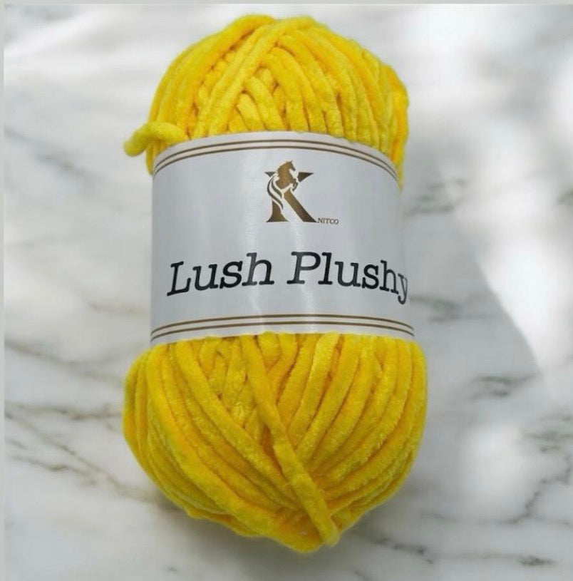 Knitco Lush Plushy Chenile Yarn