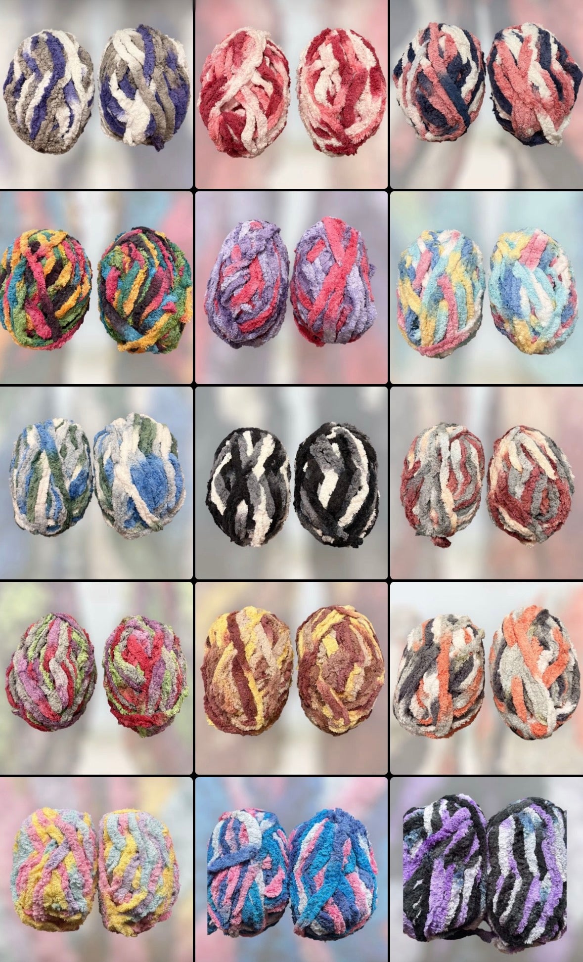 Variegated Blanket Yarn