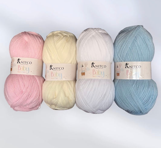 Baby Super Soft Yarn - Pack of 4