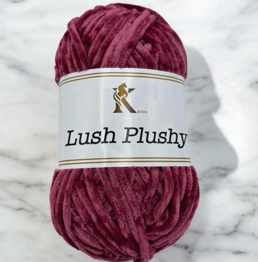 Knitco Lush Plushy Chenile Yarn