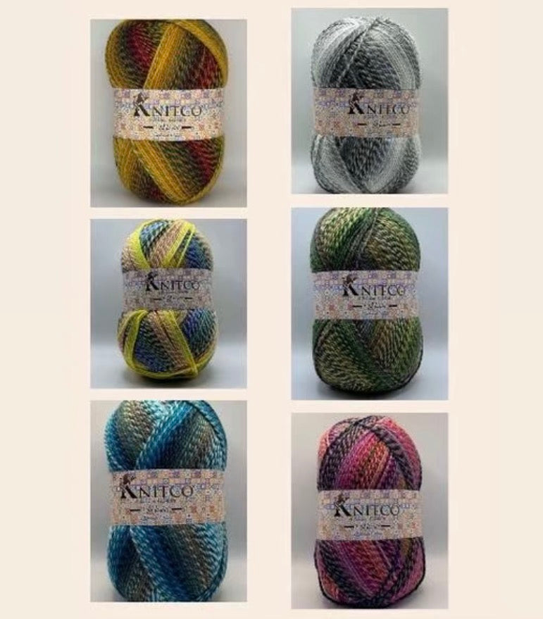 Knitco Mosaic Lightweight Chunky Yarn