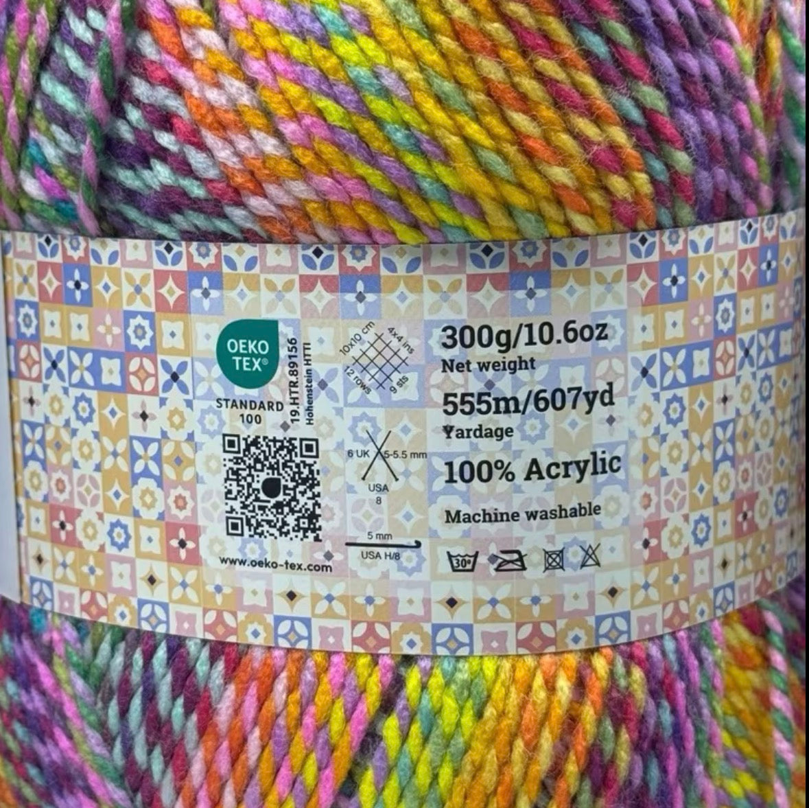 Knitco Mosaic Lightweight Chunky Yarn