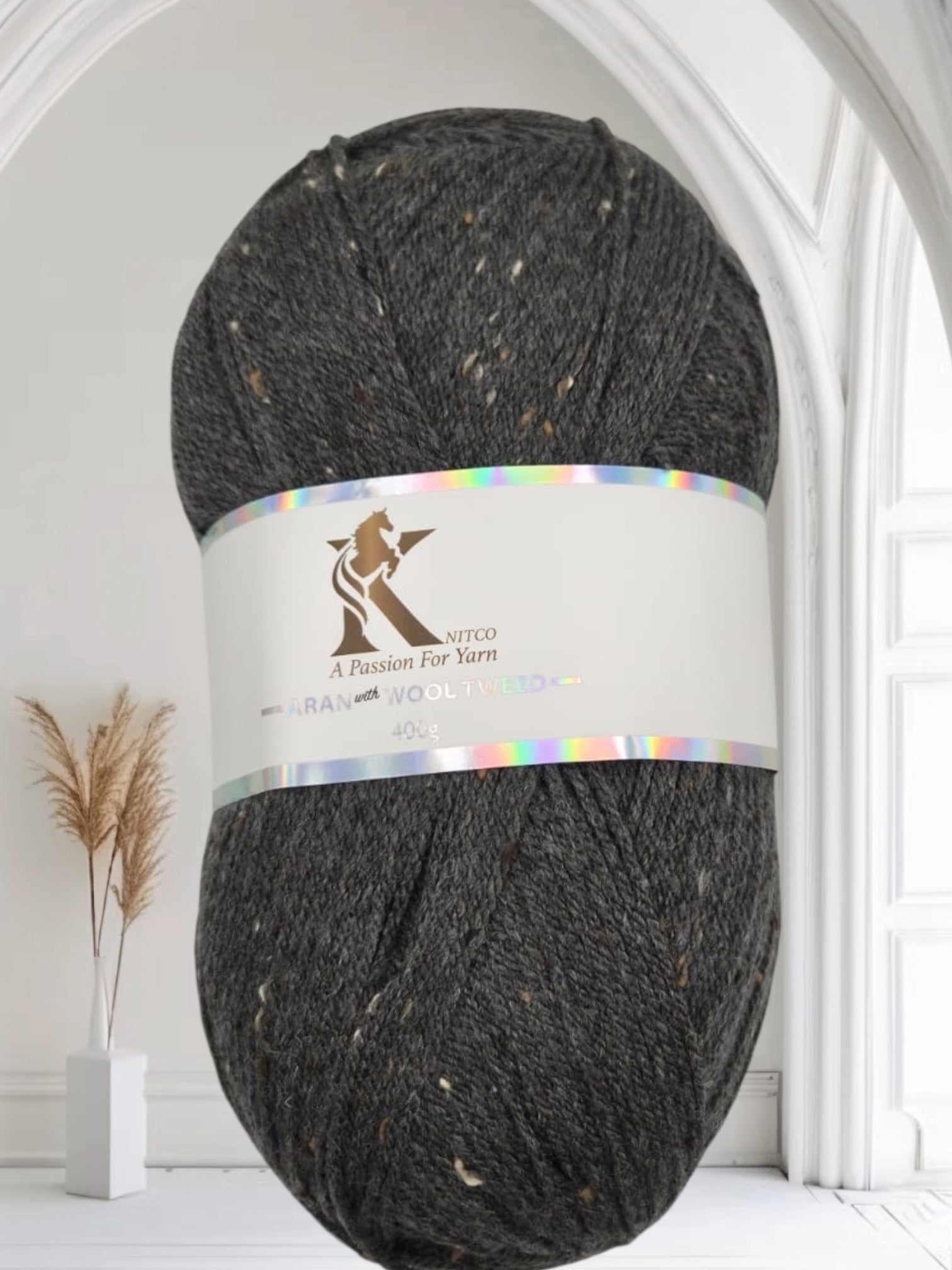 Knitco Aran With Wool - Plain and Tweed