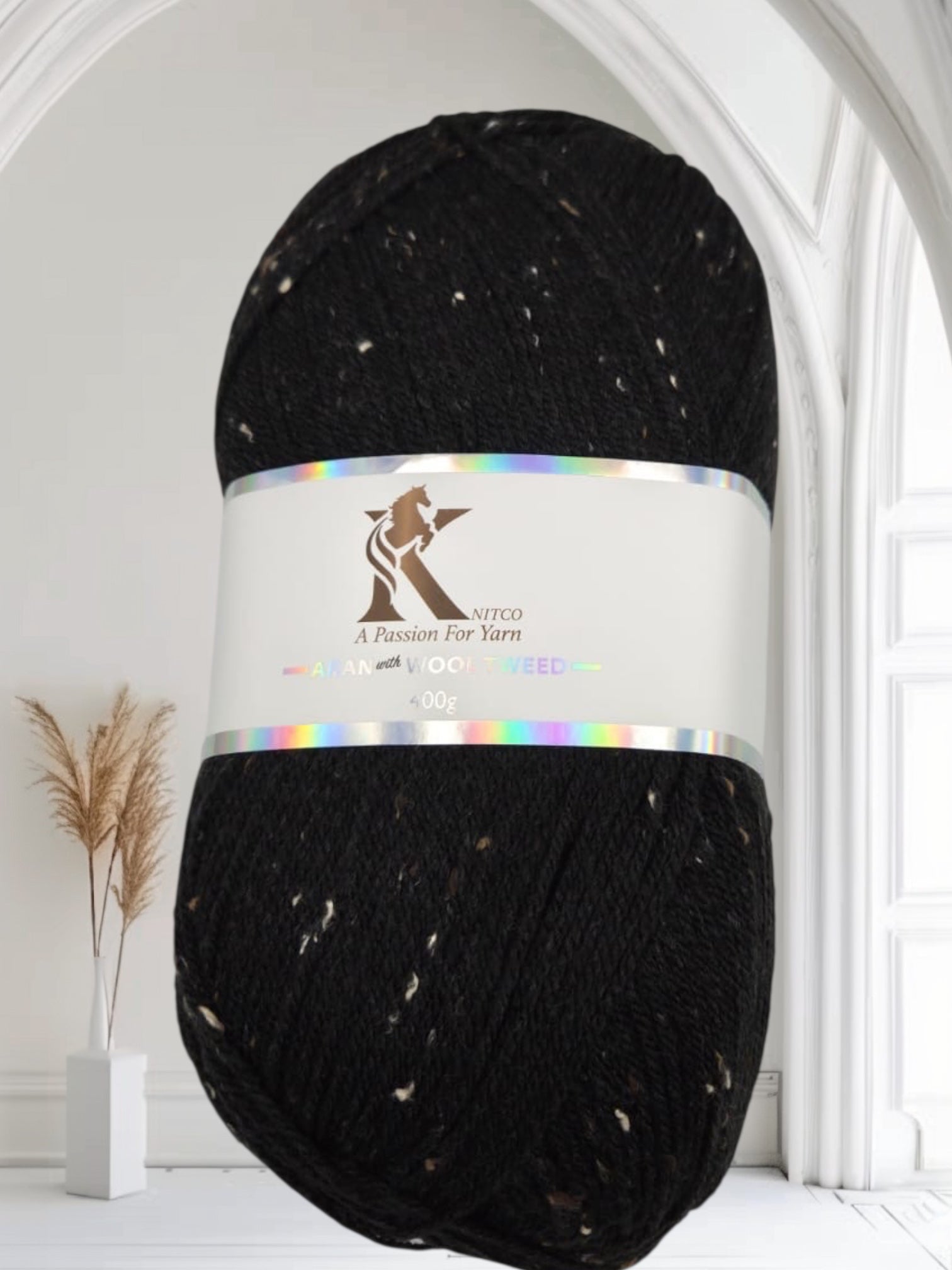 Knitco Aran With Wool - Plain and Tweed