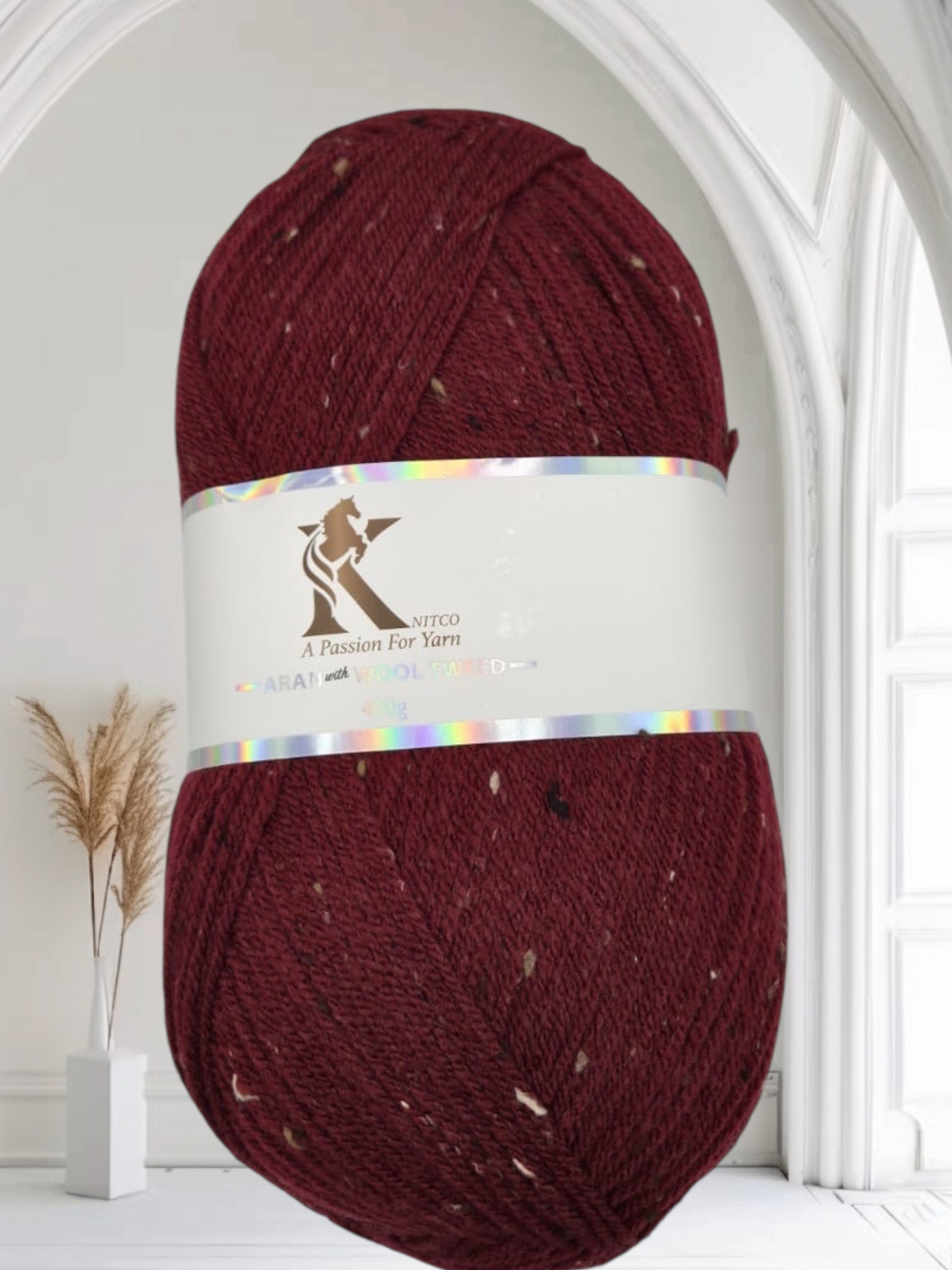 Knitco Aran With Wool - Plain and Tweed