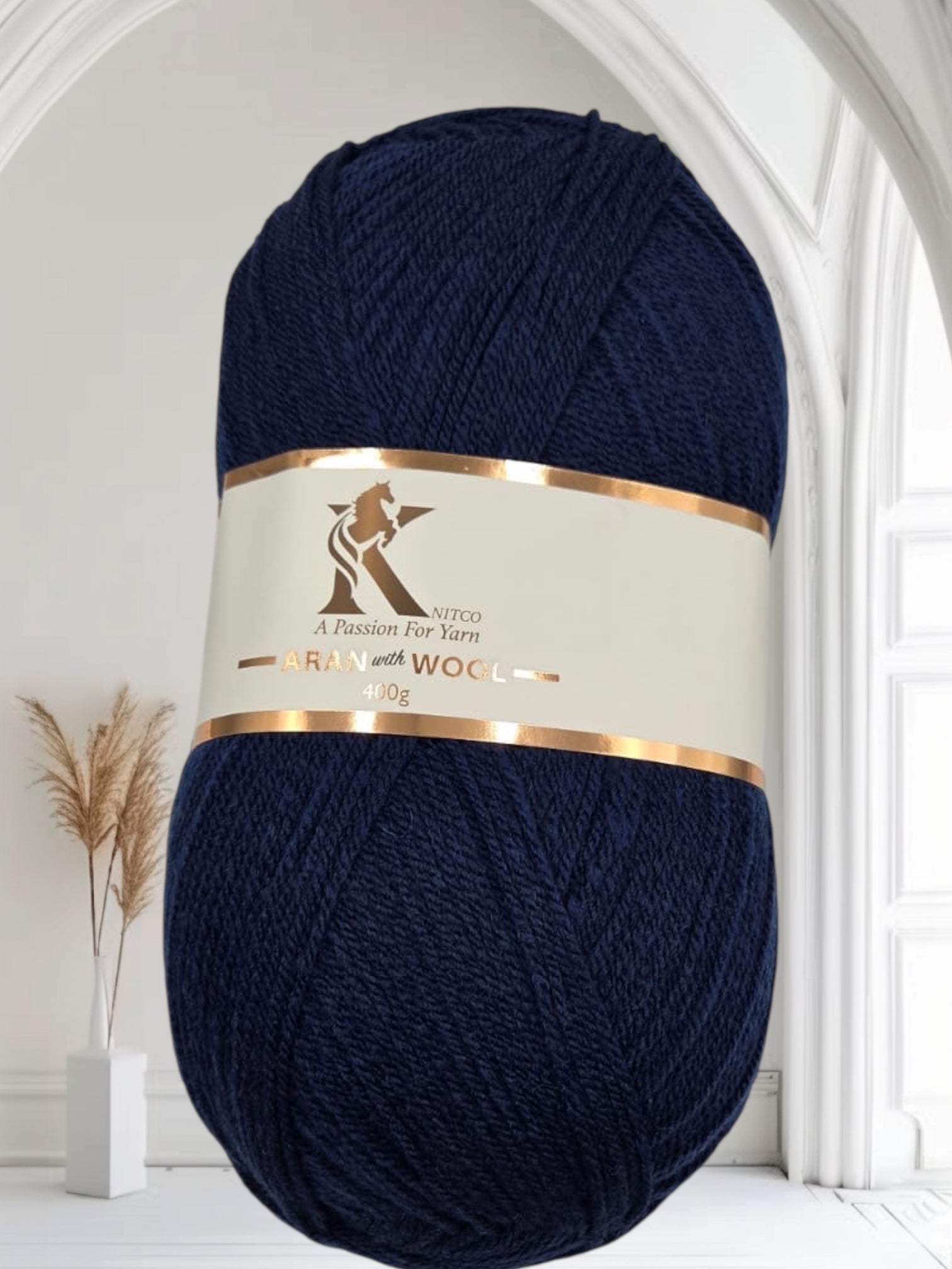 Knitco Aran With Wool - Plain and Tweed