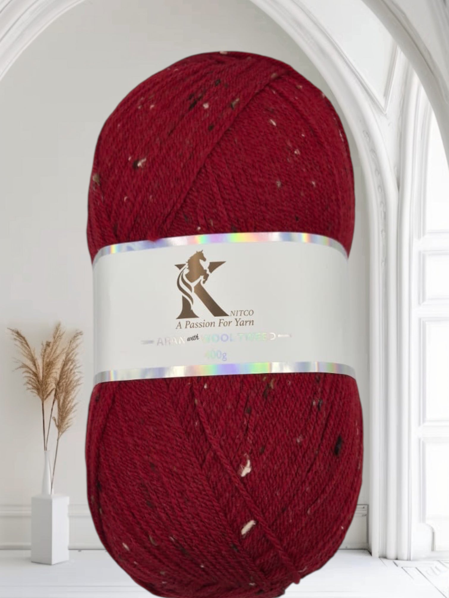 Knitco Aran With Wool - Plain and Tweed