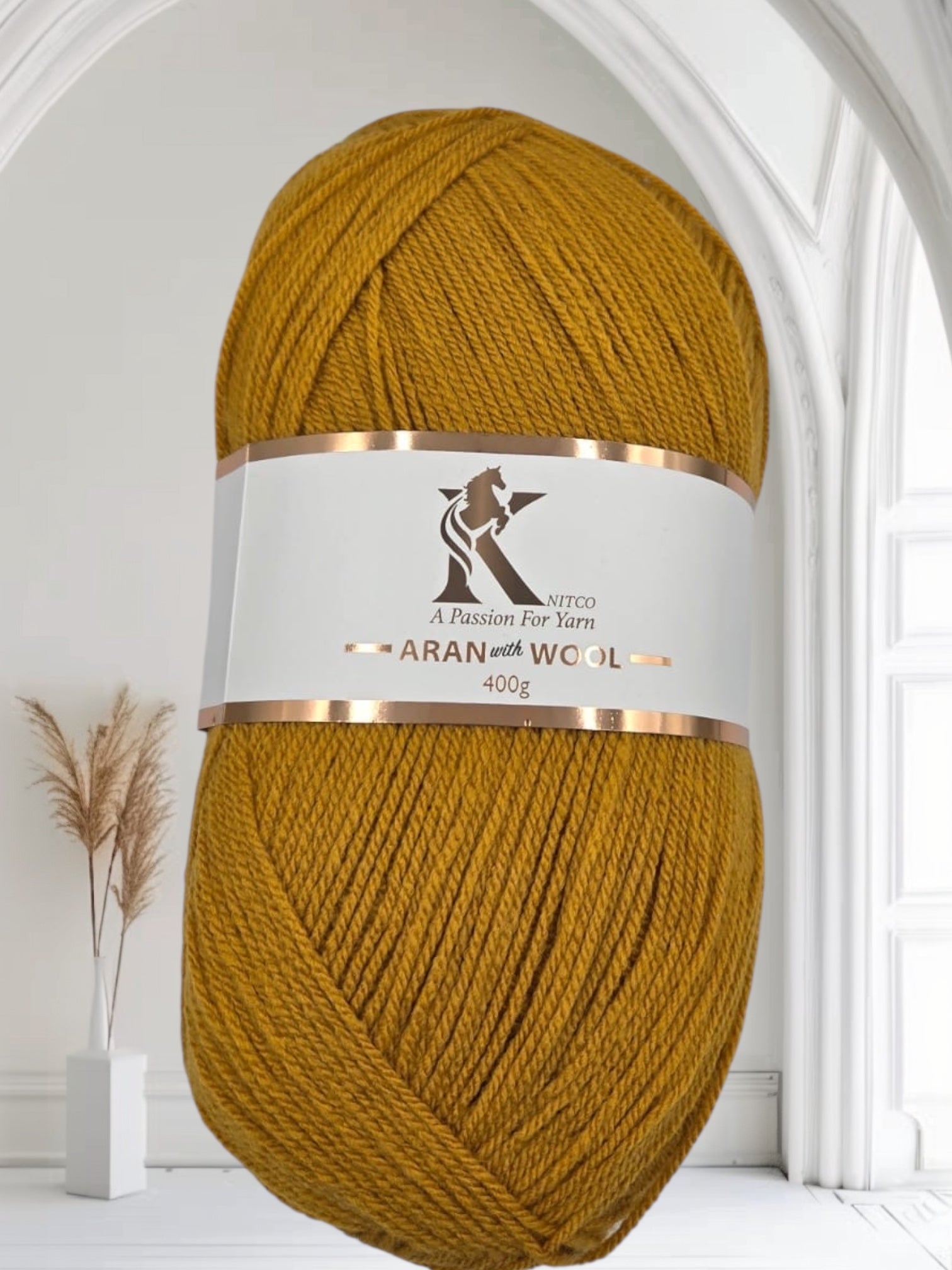 Knitco Aran With Wool - Plain and Tweed