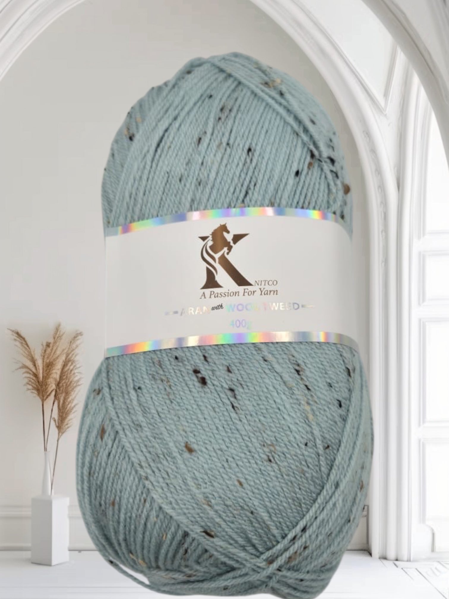 Knitco Aran With Wool - Plain and Tweed