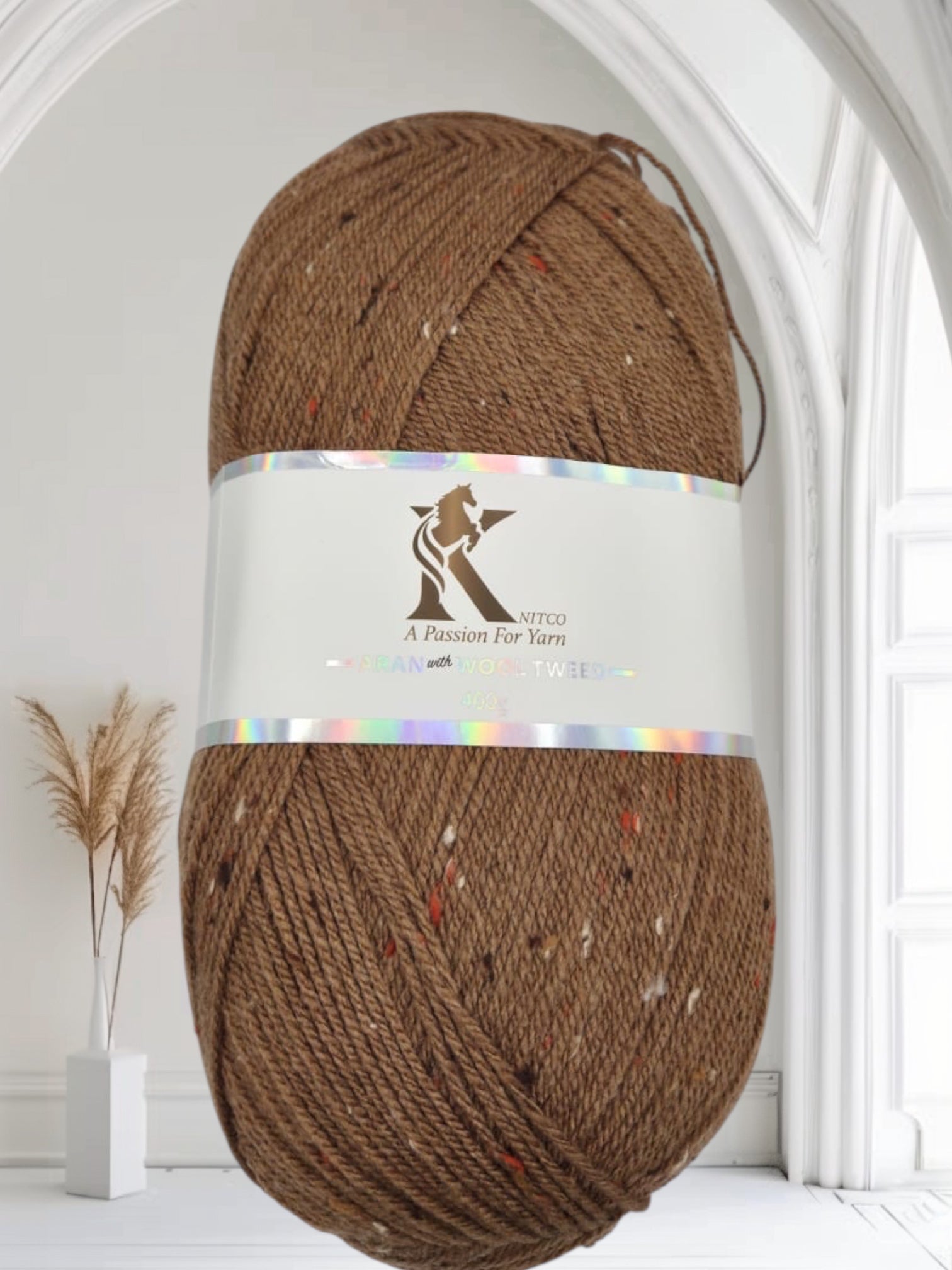 Knitco Aran With Wool - Plain and Tweed