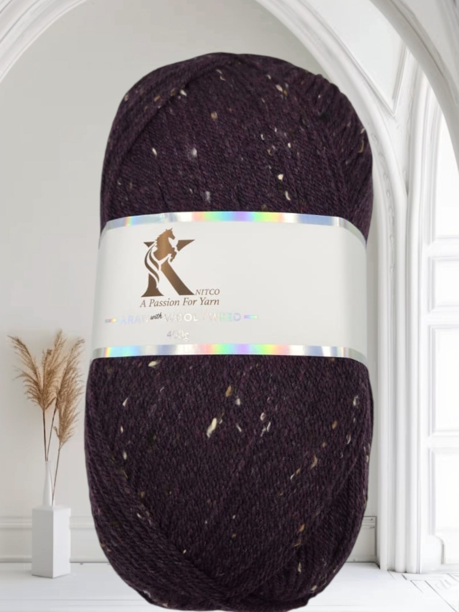 Knitco Aran With Wool - Plain and Tweed