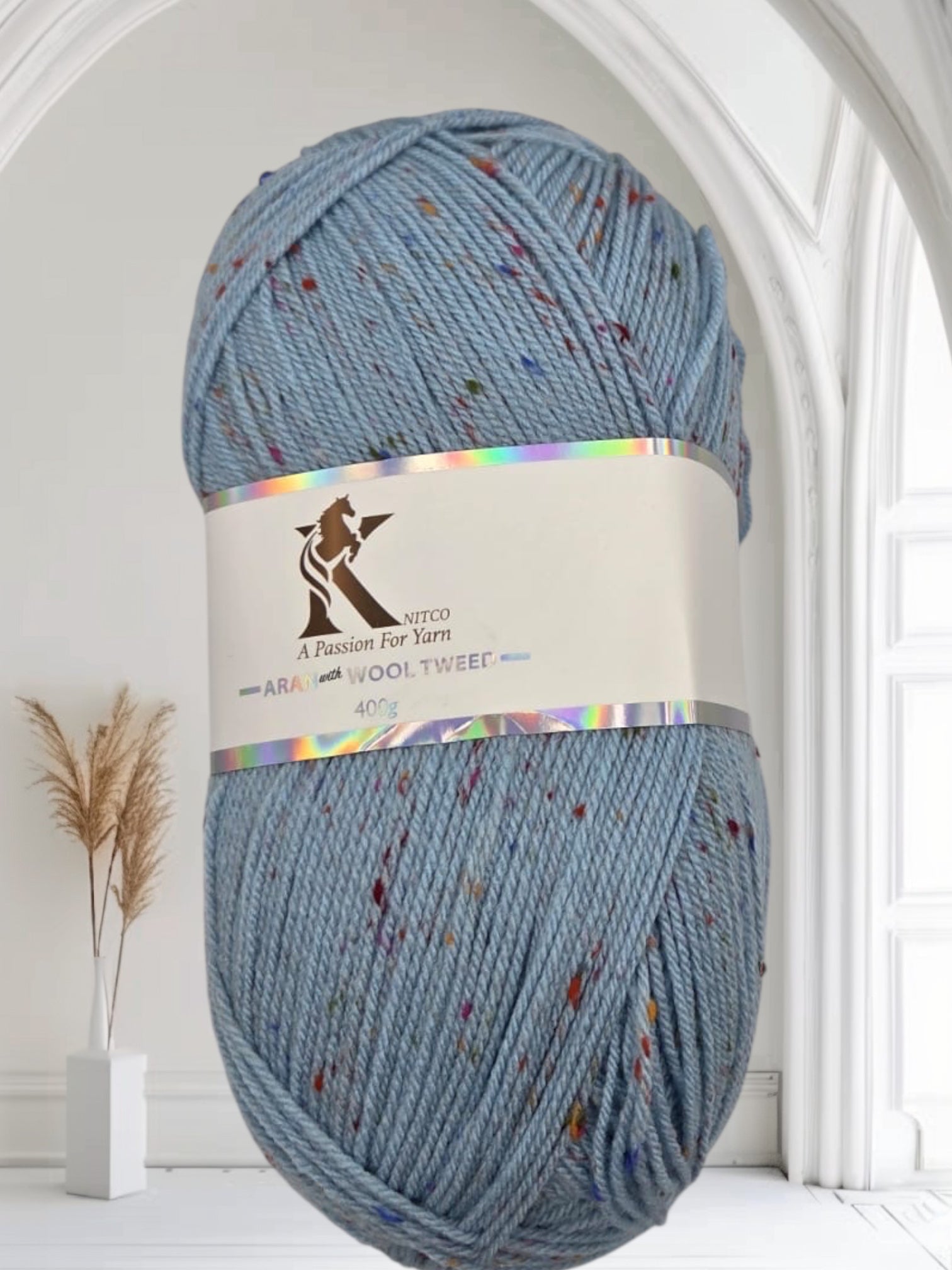 Knitco Aran With Wool - Plain and Tweed