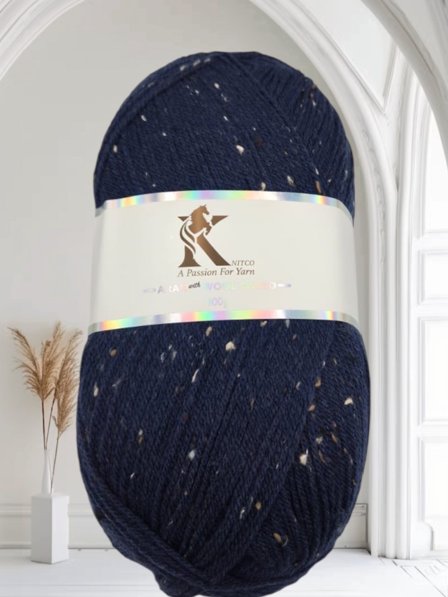 Knitco Aran With Wool - Plain and Tweed