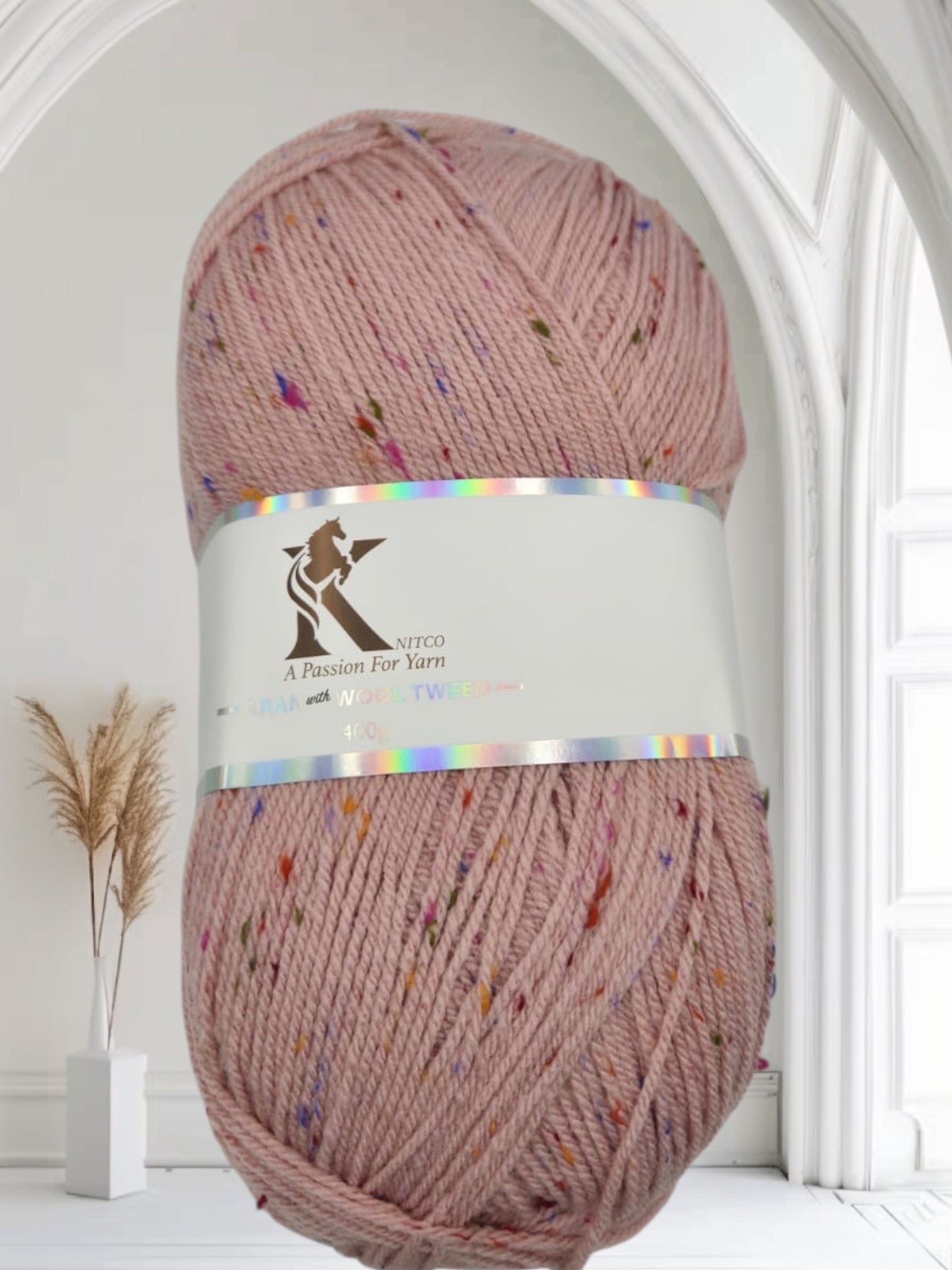 Knitco Aran With Wool - Plain and Tweed