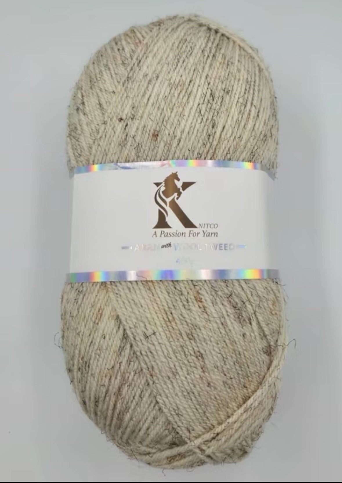 Knitco Aran With Wool - Plain and Tweed